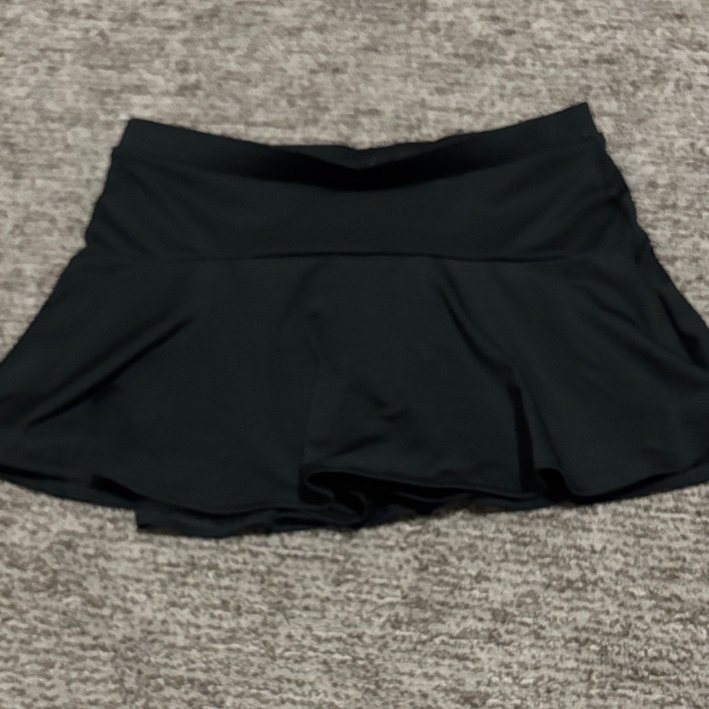 NWOT-Varsity Black Athletic Skort Size Medium | Cheer Activewear Skirt shorts🖤